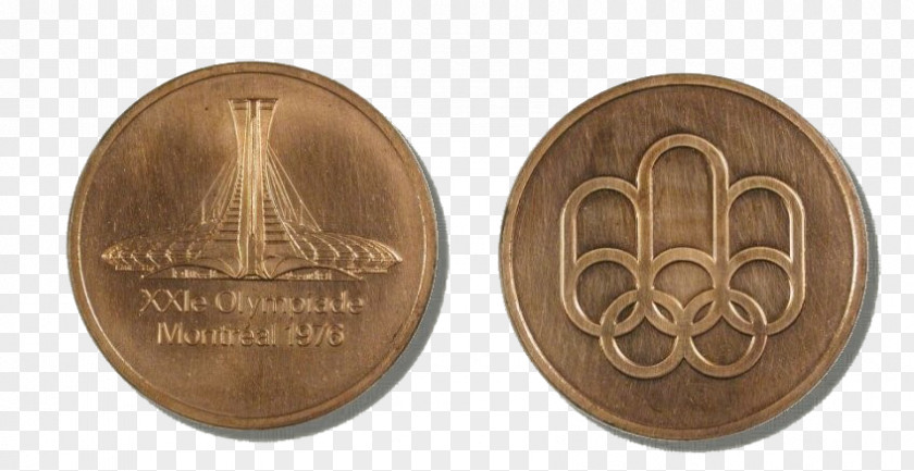 Coin 1976 Summer Olympics Olympic Games Medal PNG