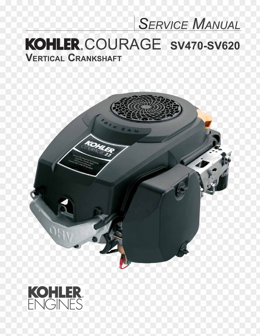Engine Kohler Co. Single-cylinder Metric Horsepower PNG