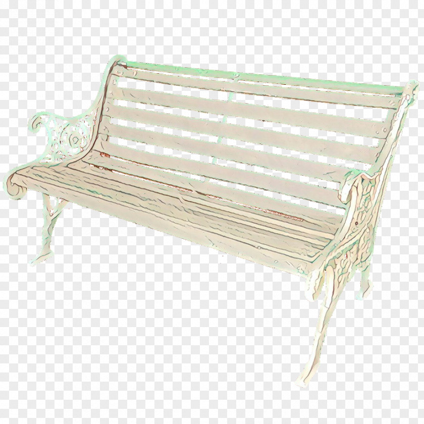 Furniture Bench Outdoor Beige Wood PNG