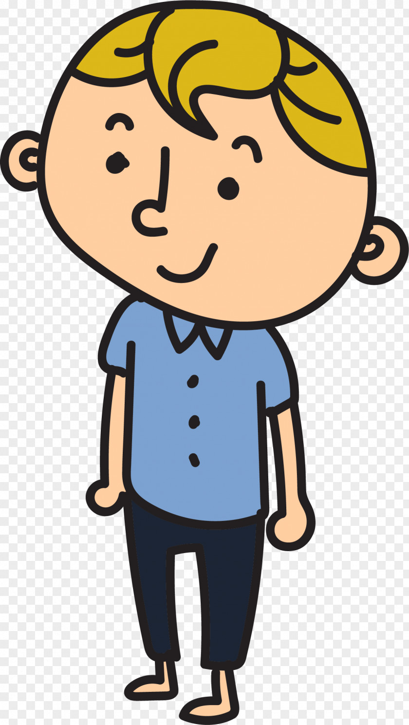 Go To School The Little Boy Animation Child PNG