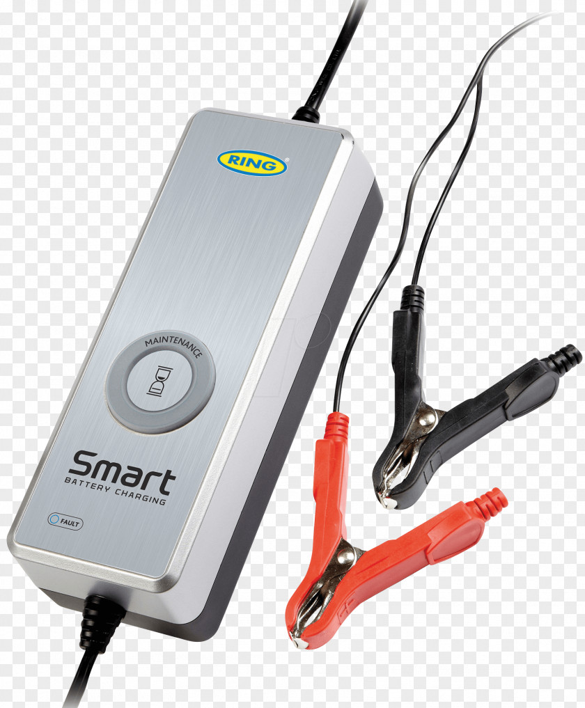 Automotive Battery Smart Charger Electric PNG