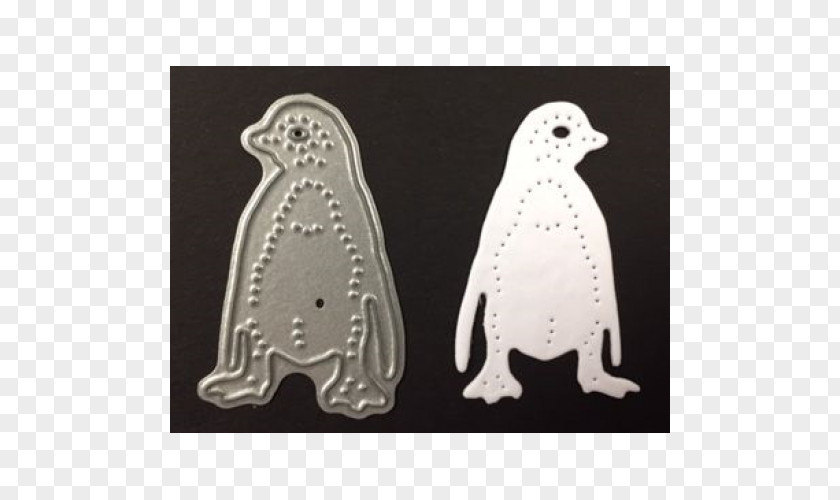 Baby Penguin Die Cutting Craft White PNG