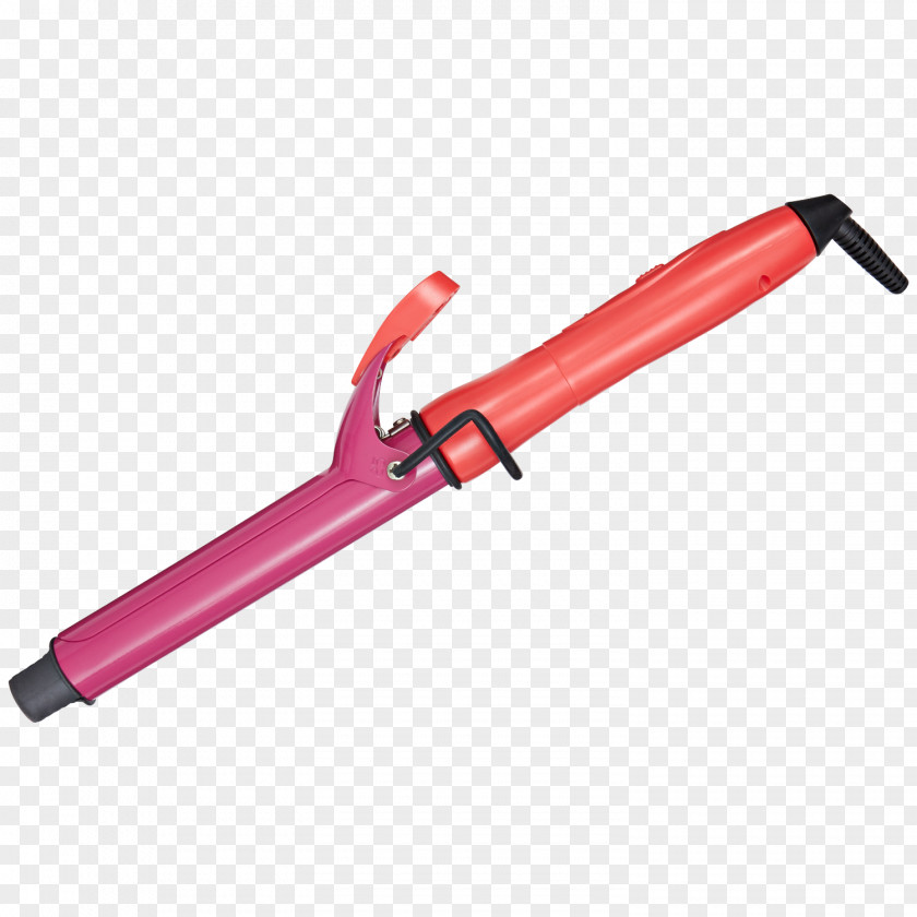 Curling Iron Hair Product Design Angle PNG