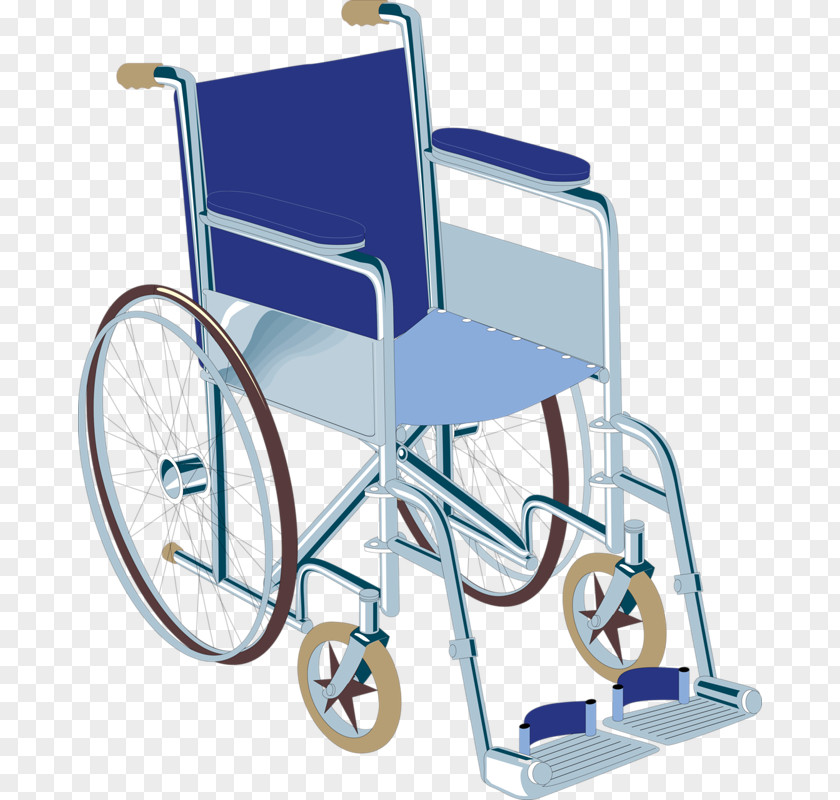 Hand-painted Wheelchair Disability Clip Art PNG