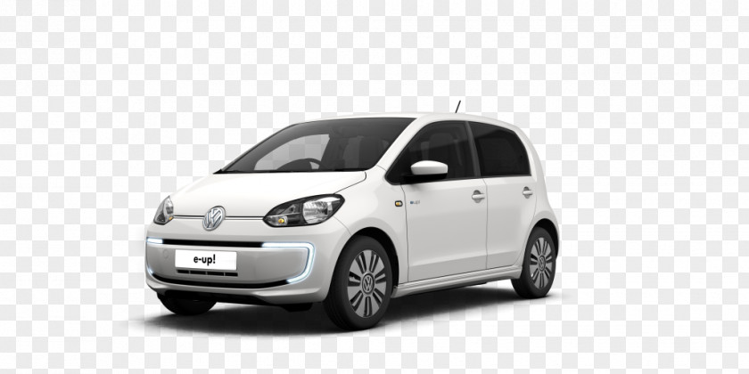 Lateral VW E-up! Volkswagen City Car Electric Vehicle PNG