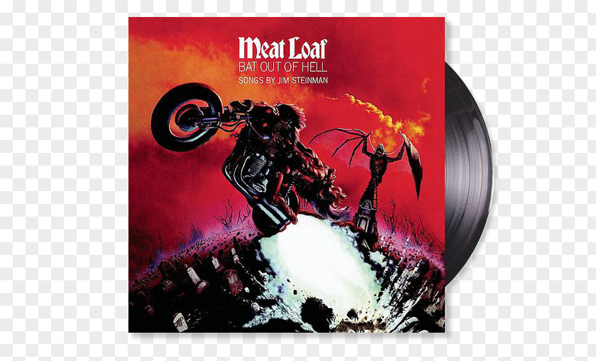 Paradise By The Dashboard Light Bat Out Of Hell II: Back Into Phonograph Record LP PNG