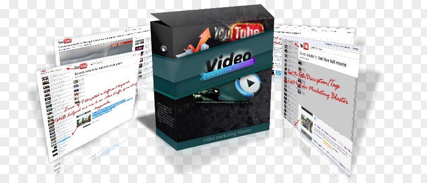 Promotional Title Box Social Video Marketing YouTube Multimedia PNG
