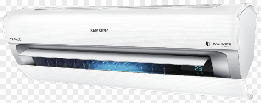 Air Conditioner Samsung Acondicionamiento De Aire Conditioning Heat Pump PNG conditioner de aire conditioning pump, air conditioner, white split-type AC unit displaying 23 clipart PNG