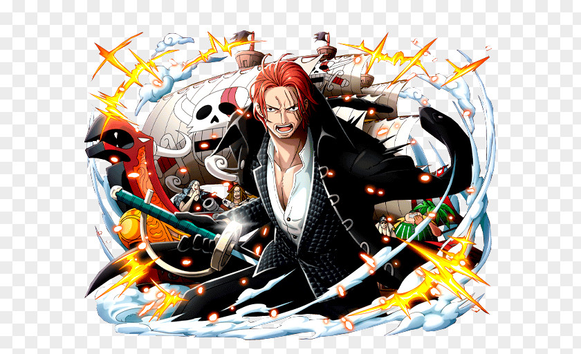 One Piece Shanks Treasure Cruise Yonko Dracule Mihawk PNG