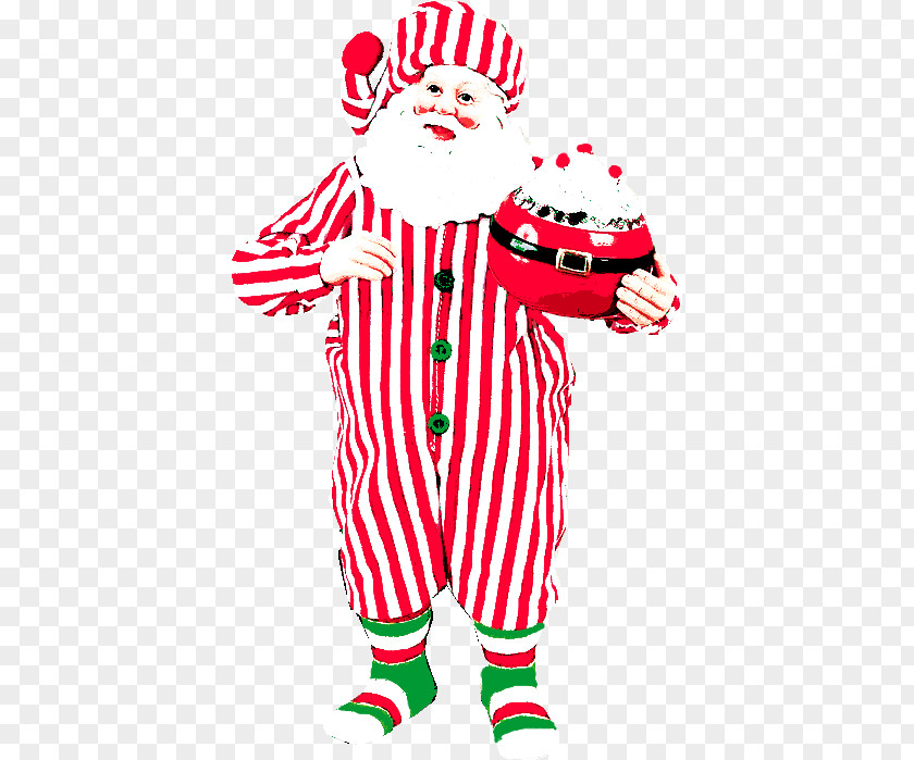 Papa Santa Claus Costume Christmas Clip Art PNG