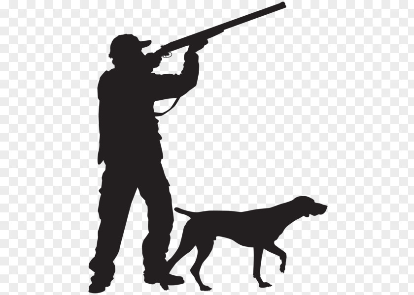 Silhouette Deer Hunting Dog Waterfowl Clip Art PNG