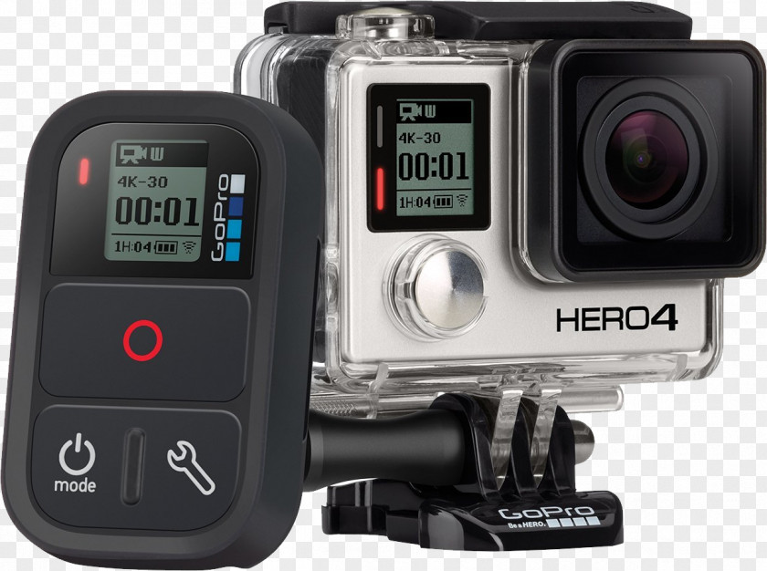 Gopro Cameras GoPro Hero 4 Remote Controls Camera PNG