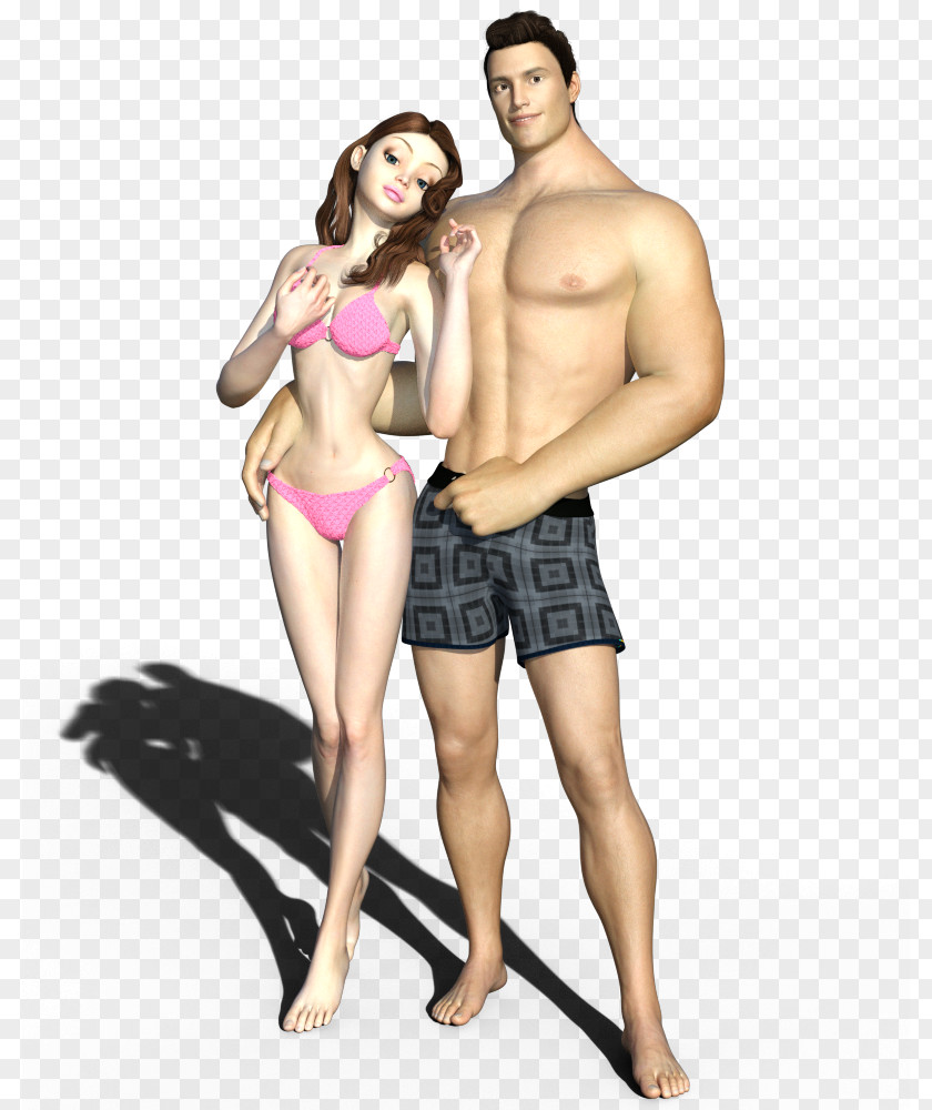 Bodybuilding Boy DAS Productions Inc 3D Computer Graphics Animated Film Male Animation PNG