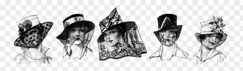 Border Fashion Cliparts Vintage Clothing Hat Decoupage Clip Art PNG