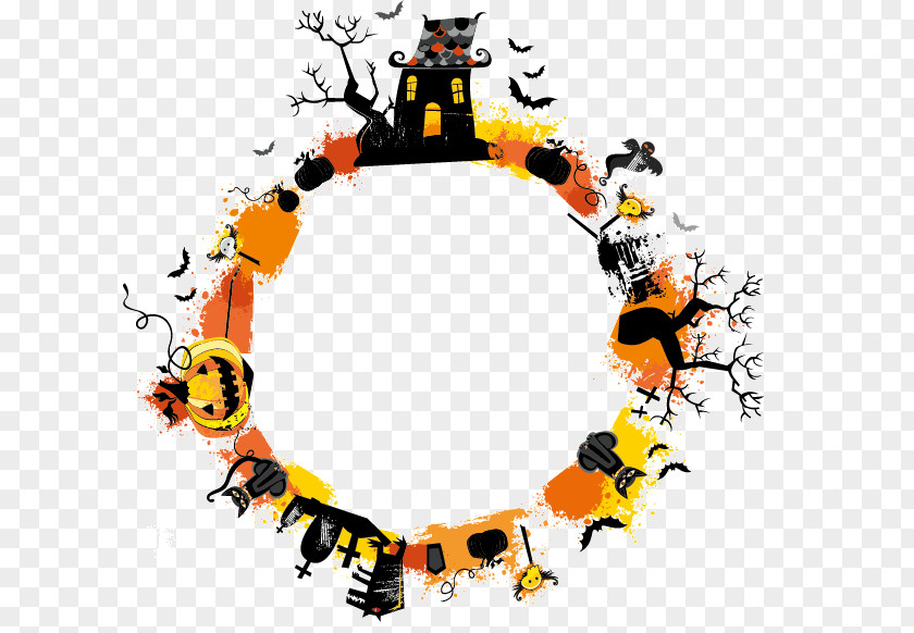 Halloween Vector Material Euclidean PNG