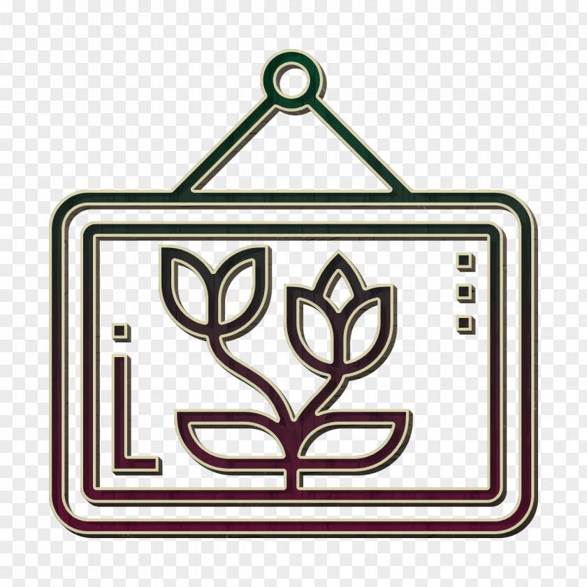 Home Decoration Icon Picture Frame PNG