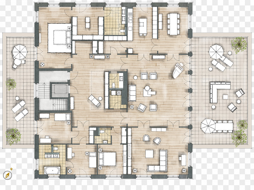 House Floor Plan Property Facade PNG