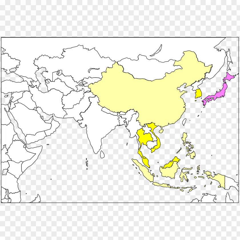 Map Southeast Asia Blank World PNG