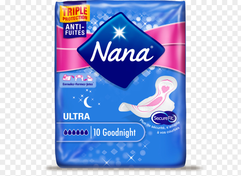 Nana 10 Libresse Sanitary Napkin Towel Always Feminine Supplies PNG