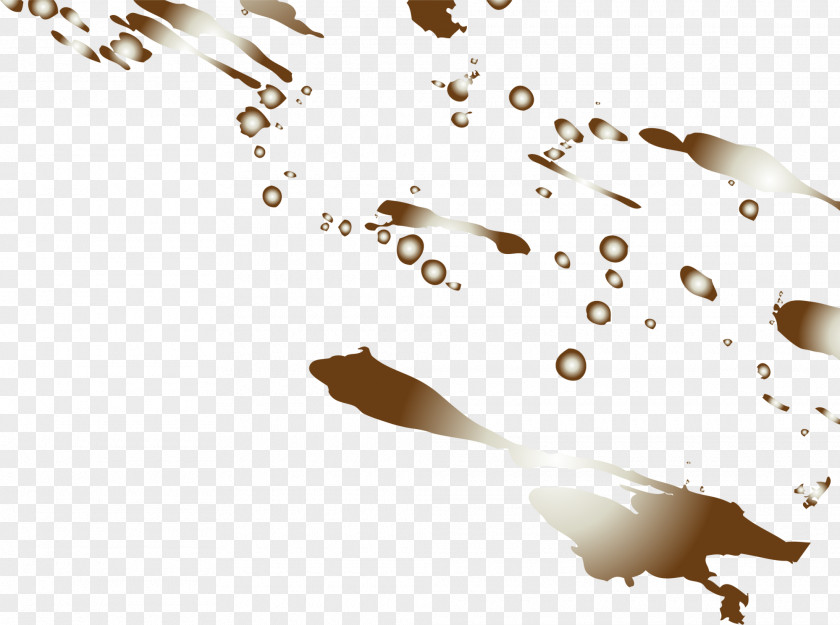 Coffee Sparkle Pattern PNG