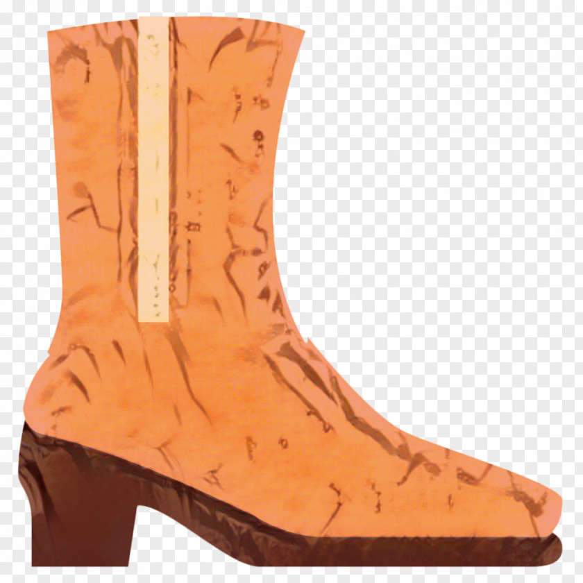 Durango Boot Tan Orange Background PNG