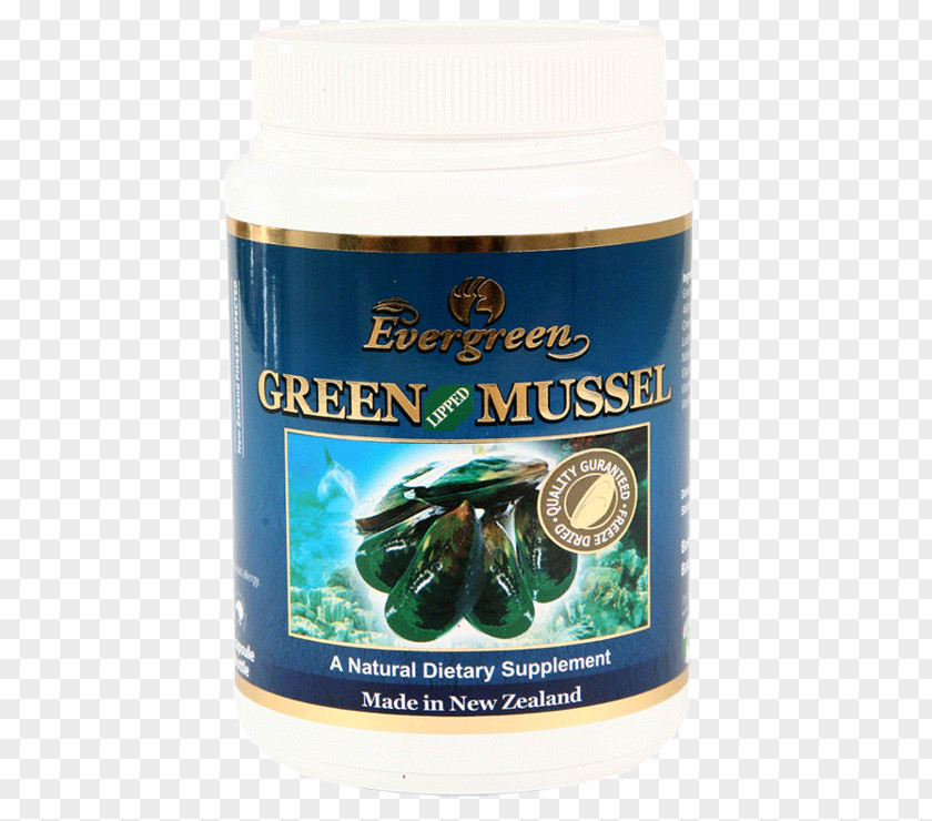 Green Mussel Dietary Supplement PNG