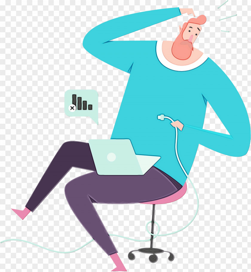 Office Chair Cartoon Sitting Clip Art Furniture Leg PNG