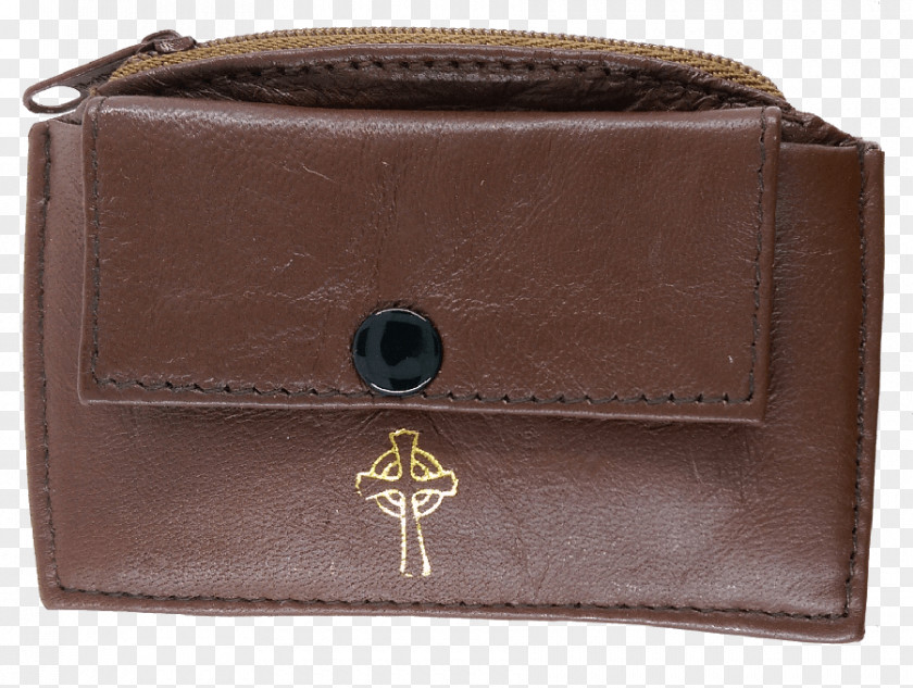 Pouch Leather Bag Rosary Chaplet Wallet PNG