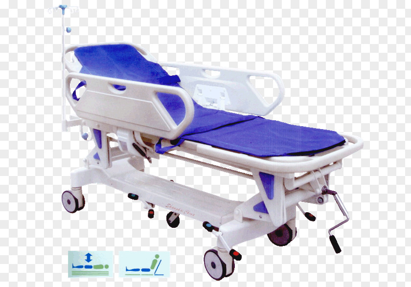 Stretcher Medical Equipment Medicine Hospital Diagnosis PNG