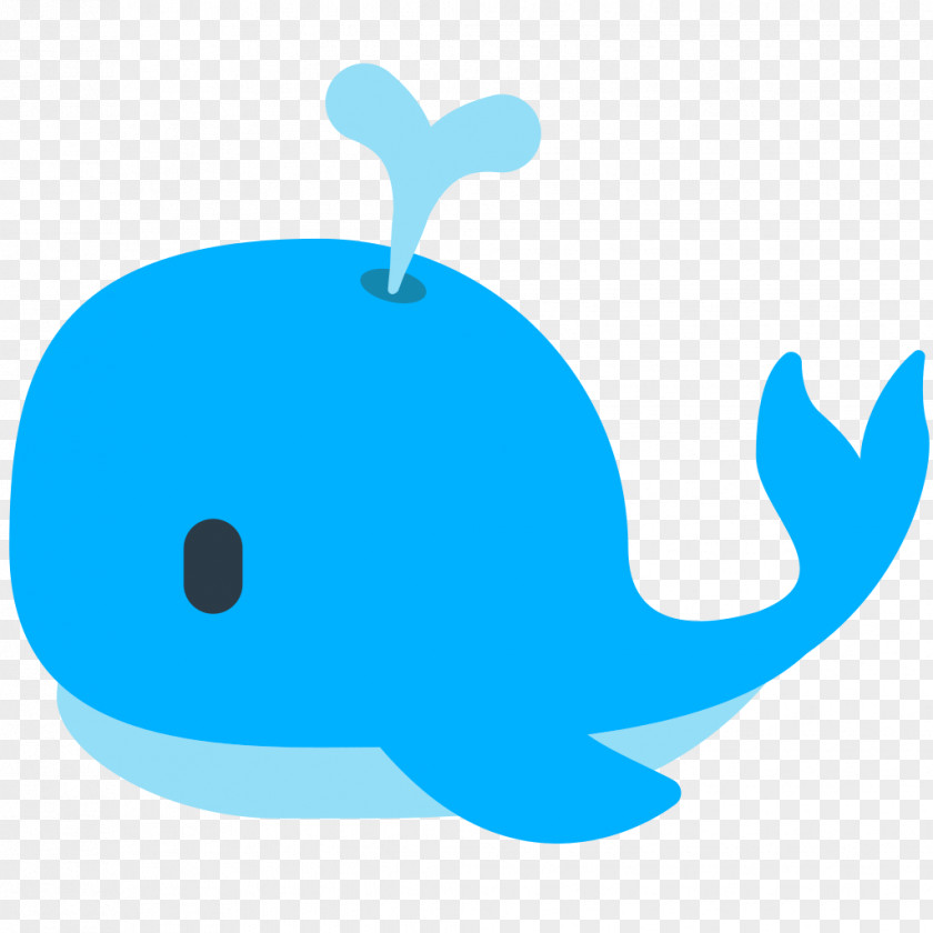 Emoji Blue Whale Clip Art PNG