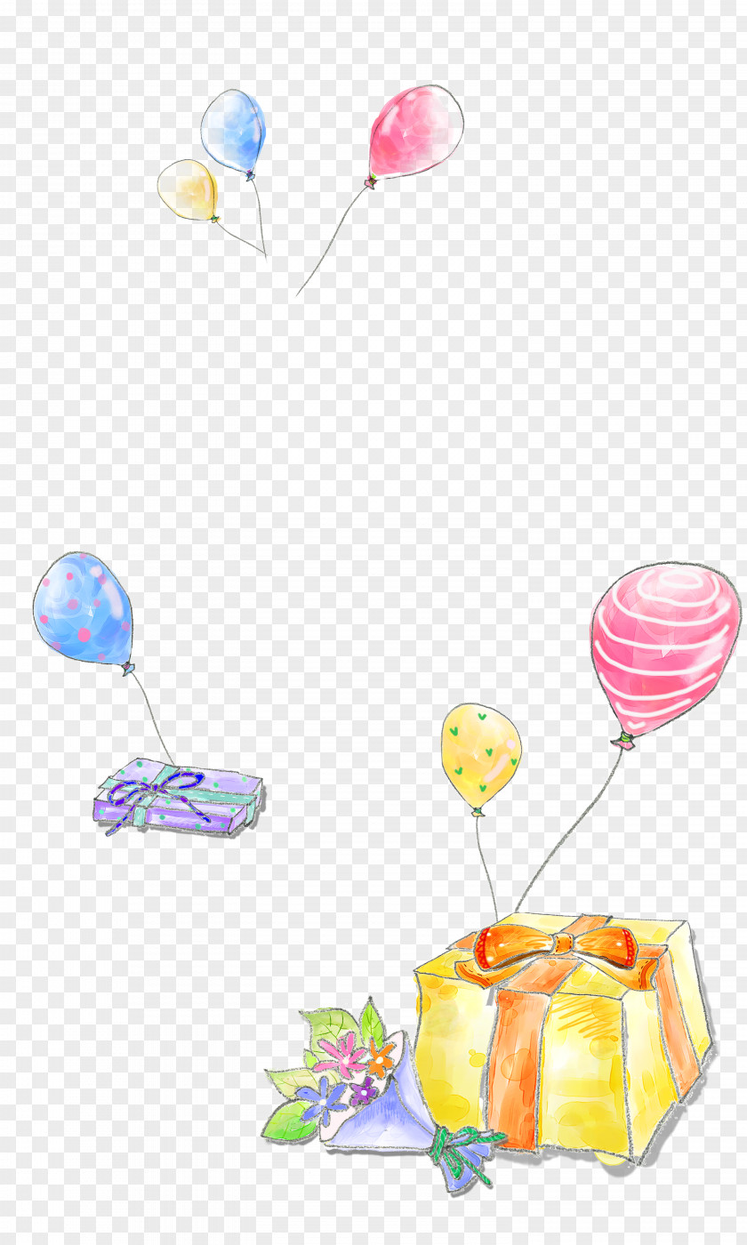 Gift Balloon Designer PNG