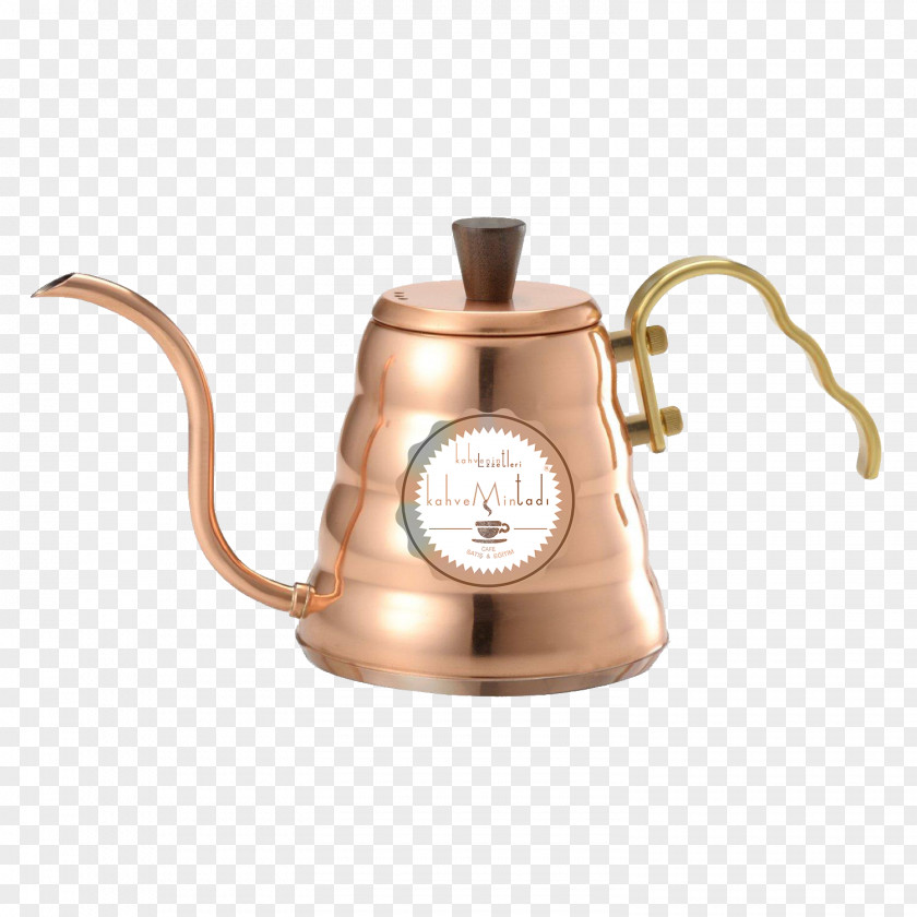 Copper Pot Brewed Coffee Kettle Hario Cooking Ranges PNG