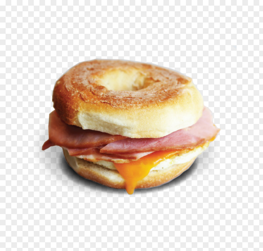 Cream Cheese Bagel Breakfast Sandwich Cheeseburger Bacon PNG