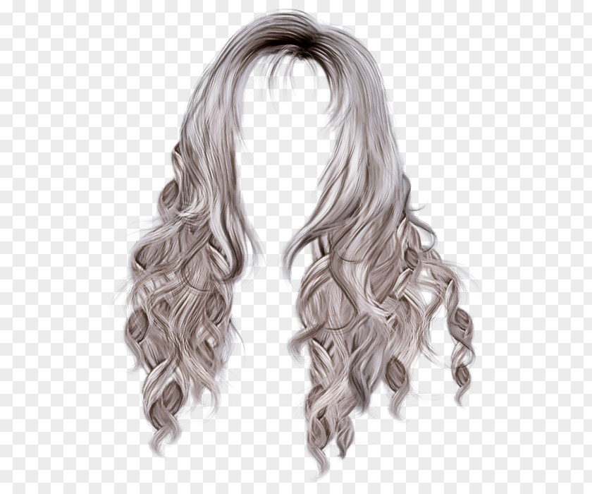 Fashion Accessory Human Hair Hairstyle Long Wig Layered PNG