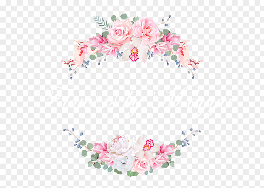 Flower Wedding Invitation Floral Design Banner PNG