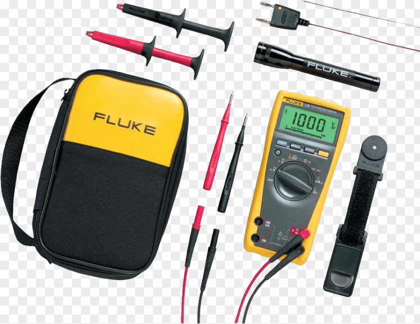 Fluke Digital Multimeter Electronics Corporation Electronic Test Equipment PNG