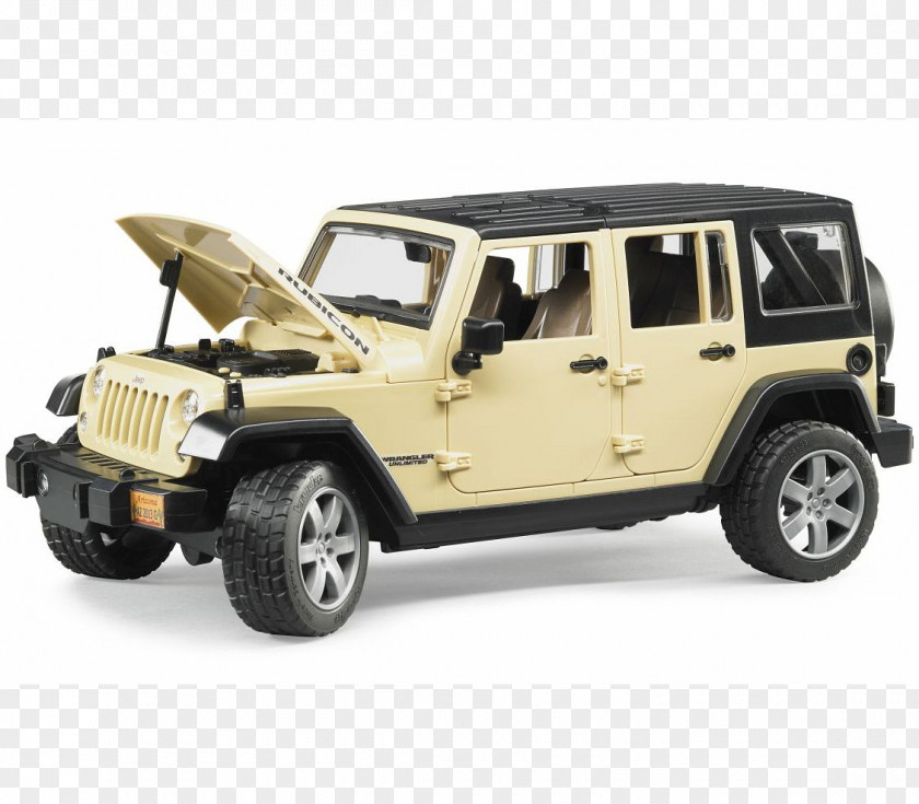 Jeep 2017 Wrangler Unlimited Rubicon Car Bruder PNG