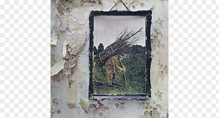 Led Zeppelin IV LP Record II Phonograph PNG