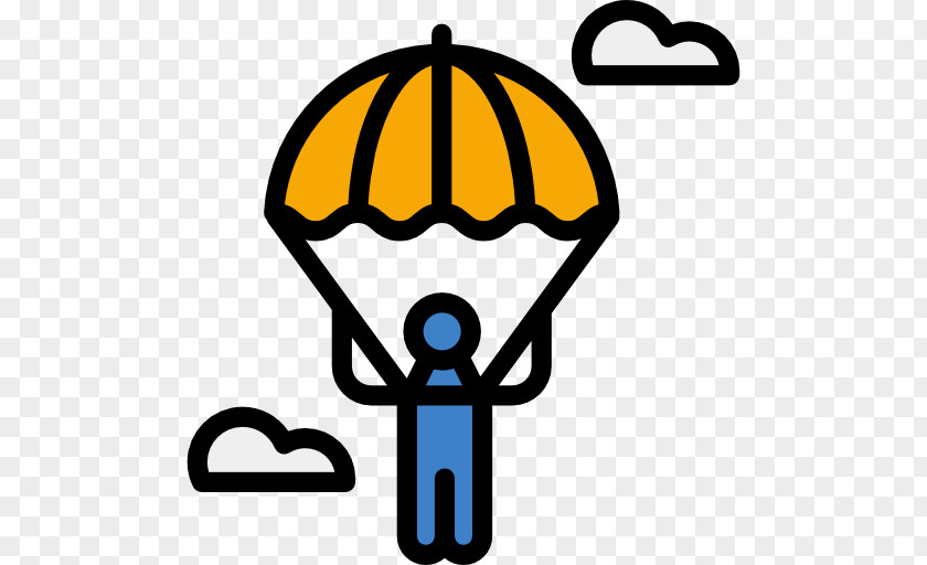 Parachute Paragliding Parachuting Icon PNG