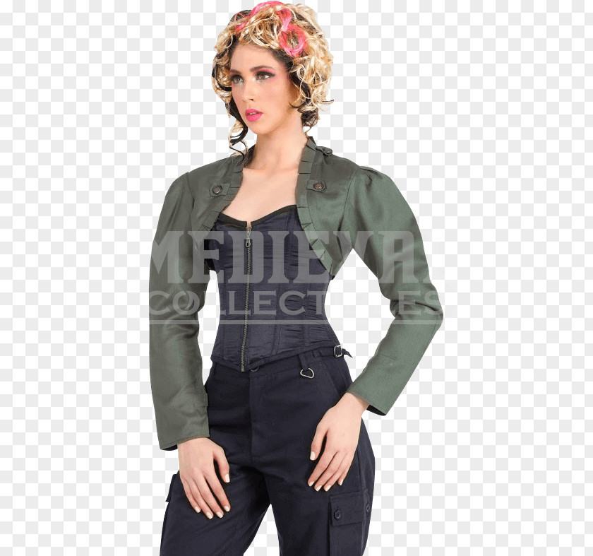 Steampunk Jacket Shrug Clothing Shirt PNG