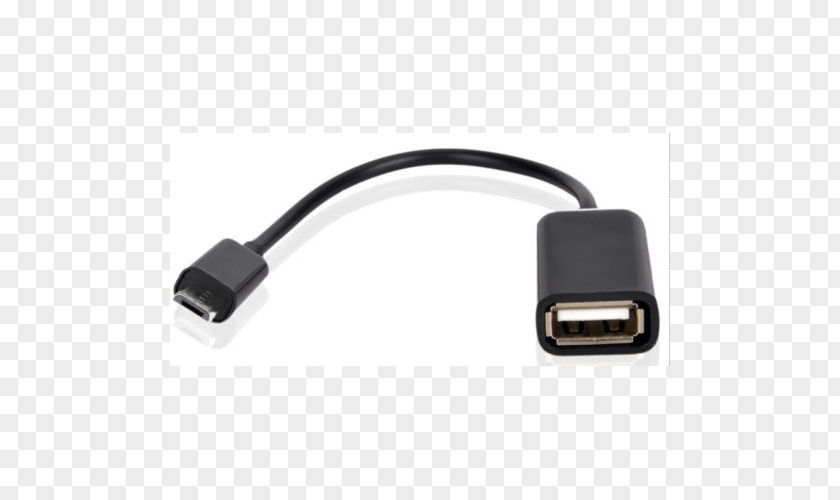 USB Adapter On-The-Go Micro-USB Electrical Cable PNG