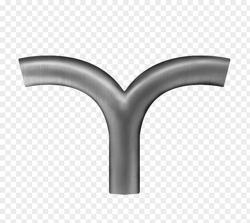 Bifurcation Pipe Elbow Ceramic Material PNG