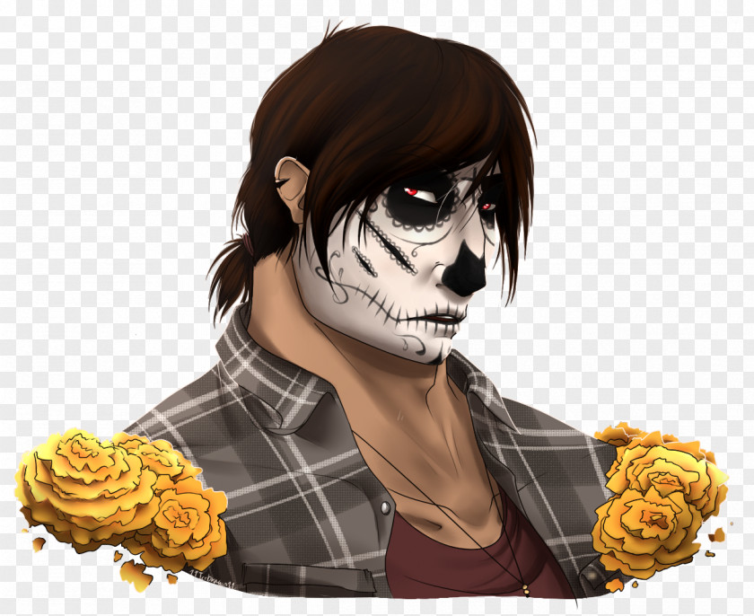 Day Of The Dead Cartoon Legendary Creature Facebook PNG