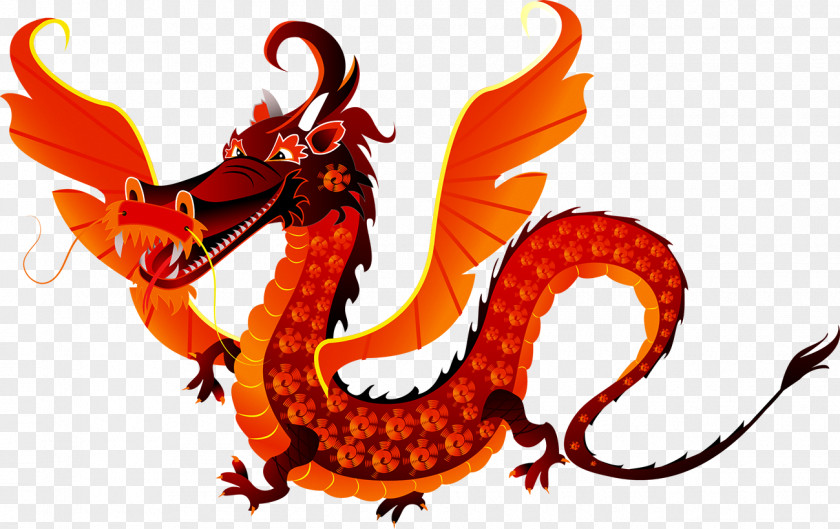 Dragon Chinese Cartoon Illustration PNG