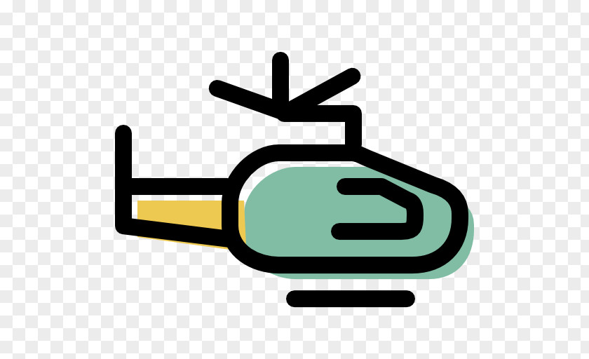 Cartoon Helicopter Aircraft Icon PNG