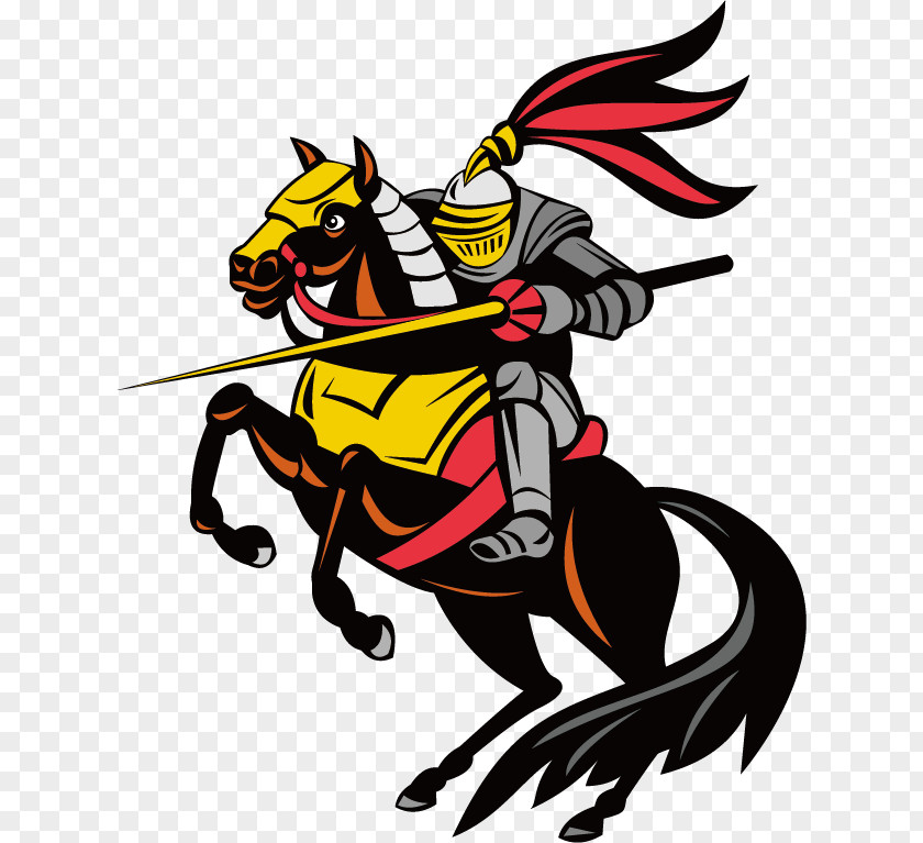 Cartoon Knight Logo Bayside Intermediate School Illustration PNG