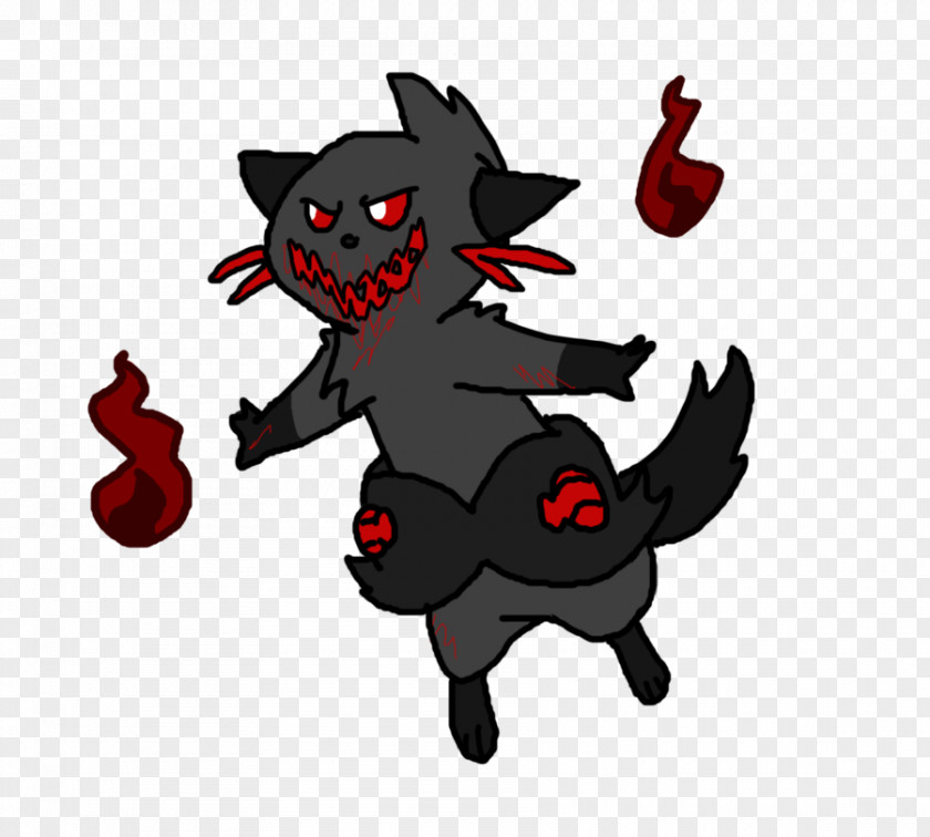 Cat Demon Horse Clip Art PNG