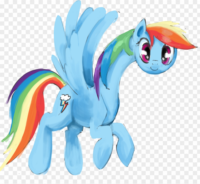 Dine And Dash Pony Rainbow Horse Animation PNG
