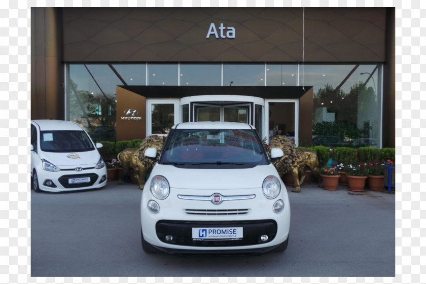 Fiat 500 Subcompact Car PNG