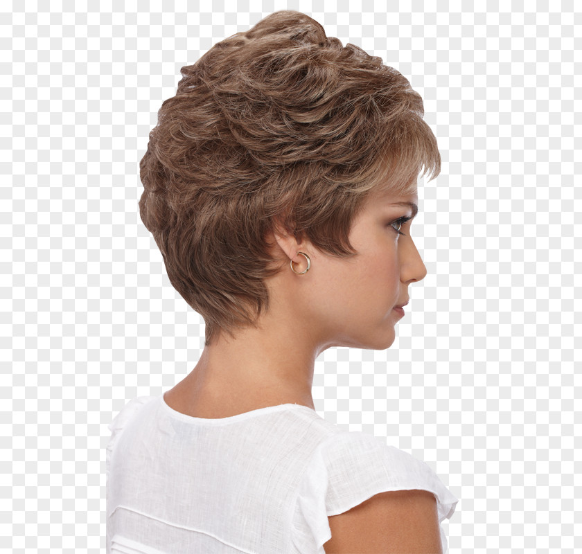 Lace Wig Brown Hair Hairstyle Pixie Cut PNG